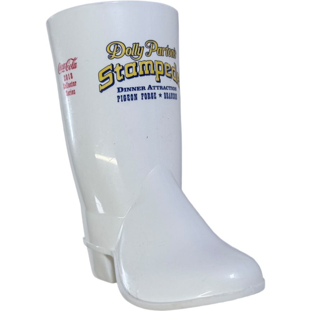 Dolly Parton's Stampede Pigeon Forge 2018 Souvenir Coca-Cola Cowboy Boot Cup